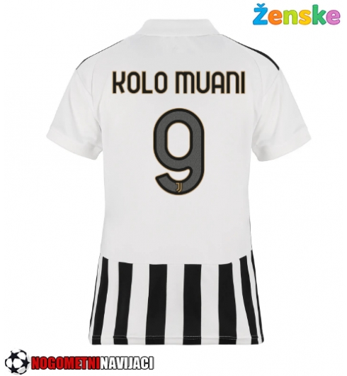 Ženske Nogometnih dresov Juventus Randal Kolo Muani #9 Domači 2026-27 Kratki rokavi Ženske Nogometnih dresov Juventus Randal Kolo Muani #9 Domači 2026-27 Kratki rokavi